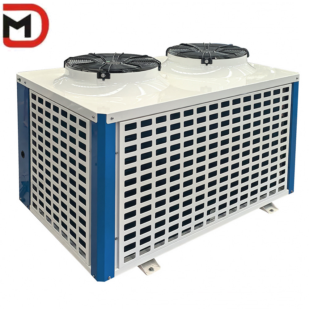 Number Of Fans 2-6 Air Cooler Condenser for Blast Freezer Commercial Industrial unit