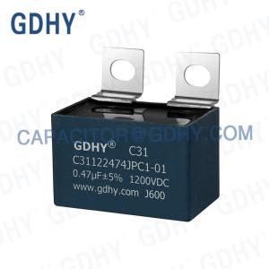 Quality GDHY 0.47UF 1200VDC IGBT Snubber Capacitor wholesale