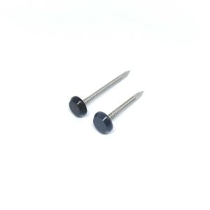 Quality Grey SUS316 Plastic Head Nails With Annular Ring Shank Shark Point wholesale