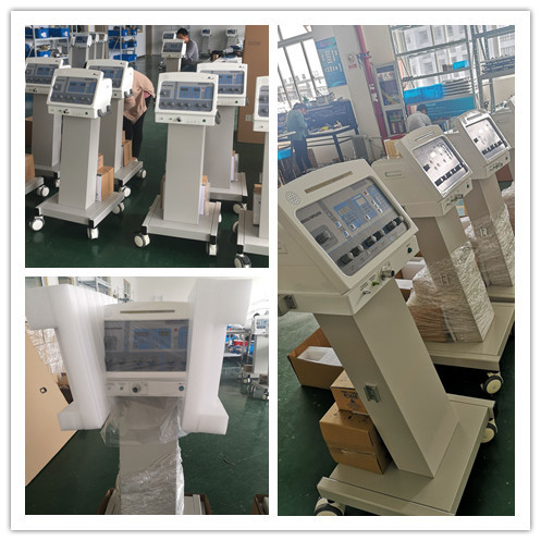 Pediatric Adult ICU Ventilator Machine 40%-100% FiO2 Hospital Breathing Machine