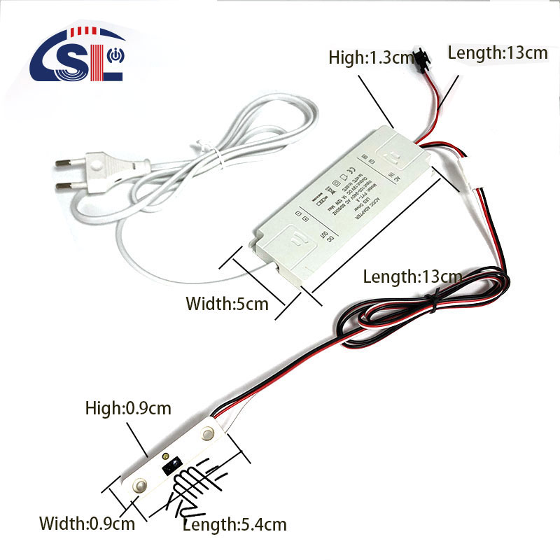 Conveniently Control Your Lights with DC12V 5A 60W Smart Hand Sweep Sensor Switch