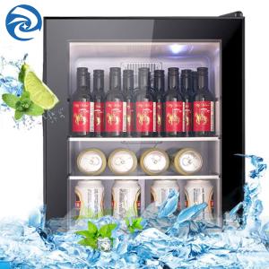 Quality Black 55W 40L Home Mini Fridges 220V 1.4 Cubic Feet wholesale