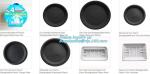 Disposable corn starch plates, biodegradable corn starch food container,