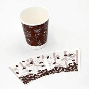 Quality Food Garde Disposable Paper Cup Fan Waterproof Customized Eco Friendly wholesale