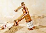 Single Handle Rose Gold Antique Basin Faucet Drinking Water Filter ROVATE