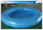 Round Kids Inflatable Swimming Pool For Water Game Acceptable Logo Printing