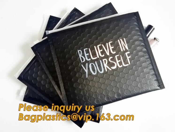 Cosmetic Pink Slider Padded Bag/Silver k Bag With Bubble,Padded Envelopes Cheap Aluminium Foil k Holographic