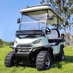 Basic 4 Seat EV Golf Cart 4KW AC Motor Acid Battery Electric Golf Buggy China