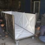 Anti Corrosion Modular Water Tank , 2 - 4 Mm Enamel Bolted Steel Storage Tanks