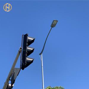 Quality Customizable Electical Outdoor Galvanized Light Pole With Spray Painting wholesale