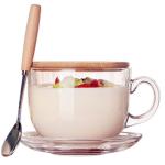 Large Capacity 500 Ml Sublimation Glass Mug Microwavable