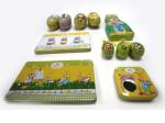 Vintage easter candy tins