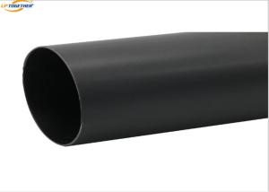 Quality EVA Adhesive Medium Wall Heat Shrink Tubing Pure Black Continuous Length wholesale