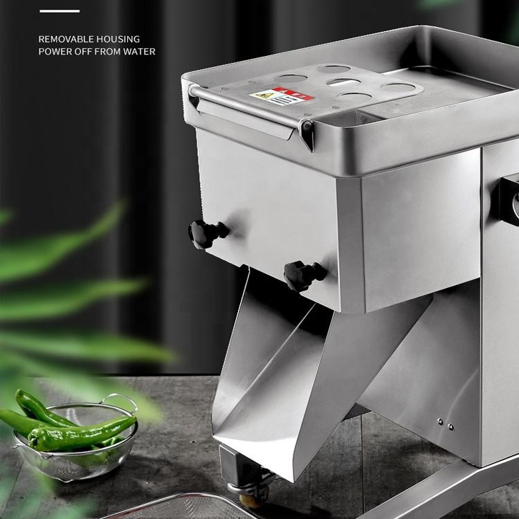 304 Stainless Steel Engineering Fresh Meat Slicer 200kg/h For Meat Processing Enterprises