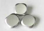 Precision 0.05mm Tolerance Metal Die Casting parts Silver Zinc Alloy Buttons