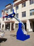 Waterproof Movable Basketball Stand , Anti Crack Portable Adjustable Basketball