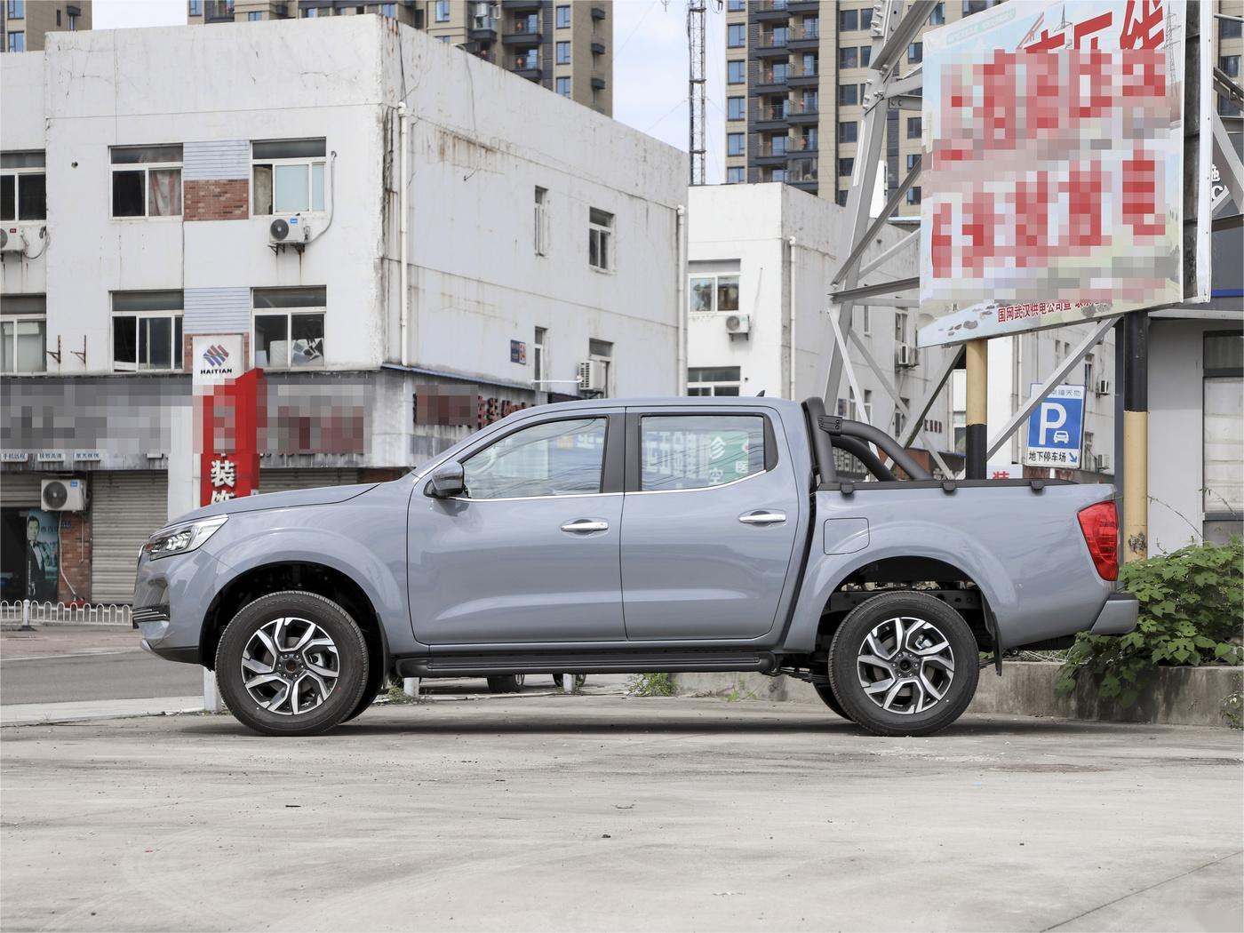 Popular Dongfeng Rich 7 4*2 LHD Gasoline Automatic Pickup Truck With Max.speed Km/h 170