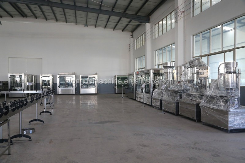 glass bottle aluminium cap sealing machine, small bottling plant, filling line liquid machine