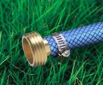 1/2" Brass Garden Hose Repair Connector , Mender Male Female Connector