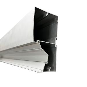 Quality Flexible Extruded Aluminum Led Channel Profile Anodized Silver And Black wholesale