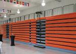 Retractable Audience Seating Powered Operation 460mm Seat Centers UV Resistance