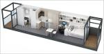 40ft Container House Fast Constructed Steel Prefabricated Two and Three Bedrooms