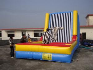 Quality Inflatable Velcro Wall Games Amusement Park For Adult / Children wholesale