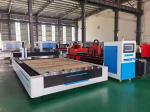 Sheet Metal CNC Fiber Laser Cutting Machine 3kw Double Table 3015