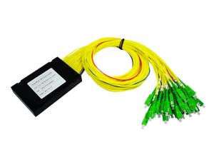 Quality 2 X 32 Single Mode Fiber Optic PLC Splitter Environmental For Fiber To Home wholesale