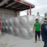 304 Stainless Steel Insulated Water Tank For Medical / Life Water Supply
