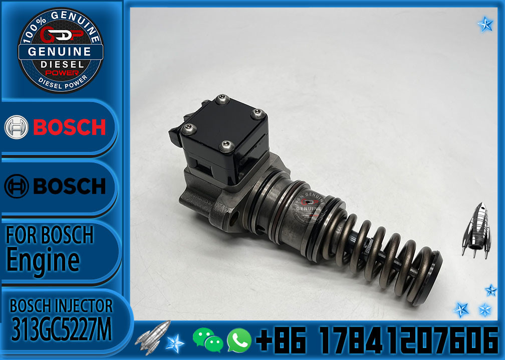 Fuel injector 313GC5222M 313GC5227M 0414755005 1379110 1392052 Compatible with Common Rail Fuel Injector