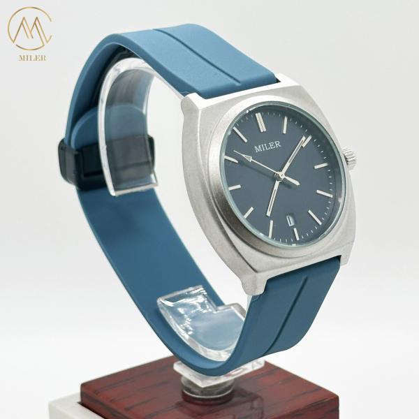 Multifunction Round Silicon Strap Watch Waterproof Luminous Wrist Watch