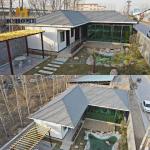 Fire Proof Prefab Steel House Sandwich Panel House Construction