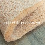 Soft Flexible Close Surface Silicone Sponge Sheet , High Density Silicone Rubber