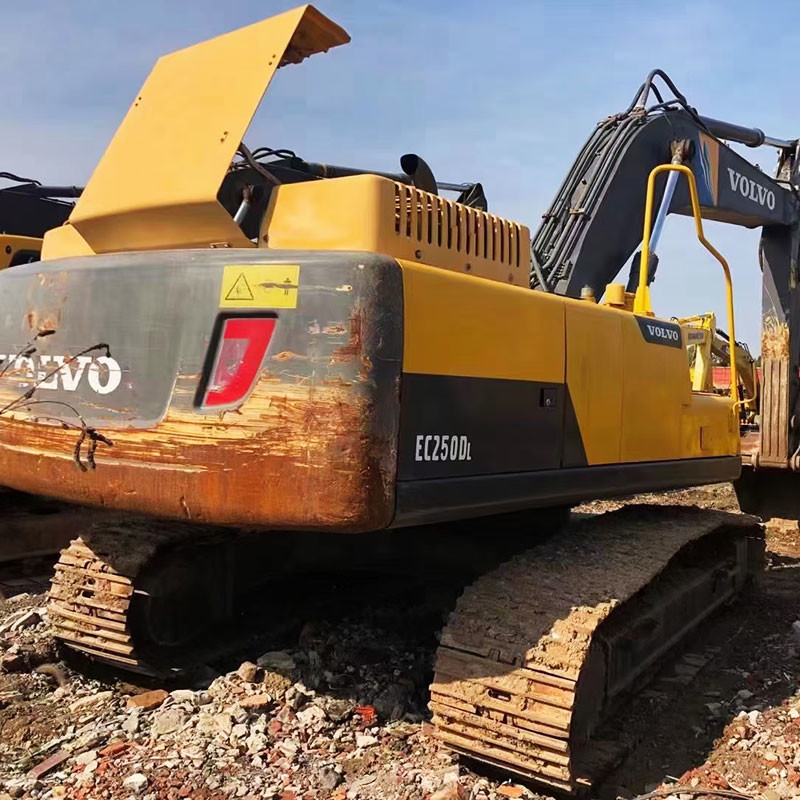 138kw EC250 Used Volvo Excavators Digging Equipment Hydraulic Used Volvo Diggers 25Ton