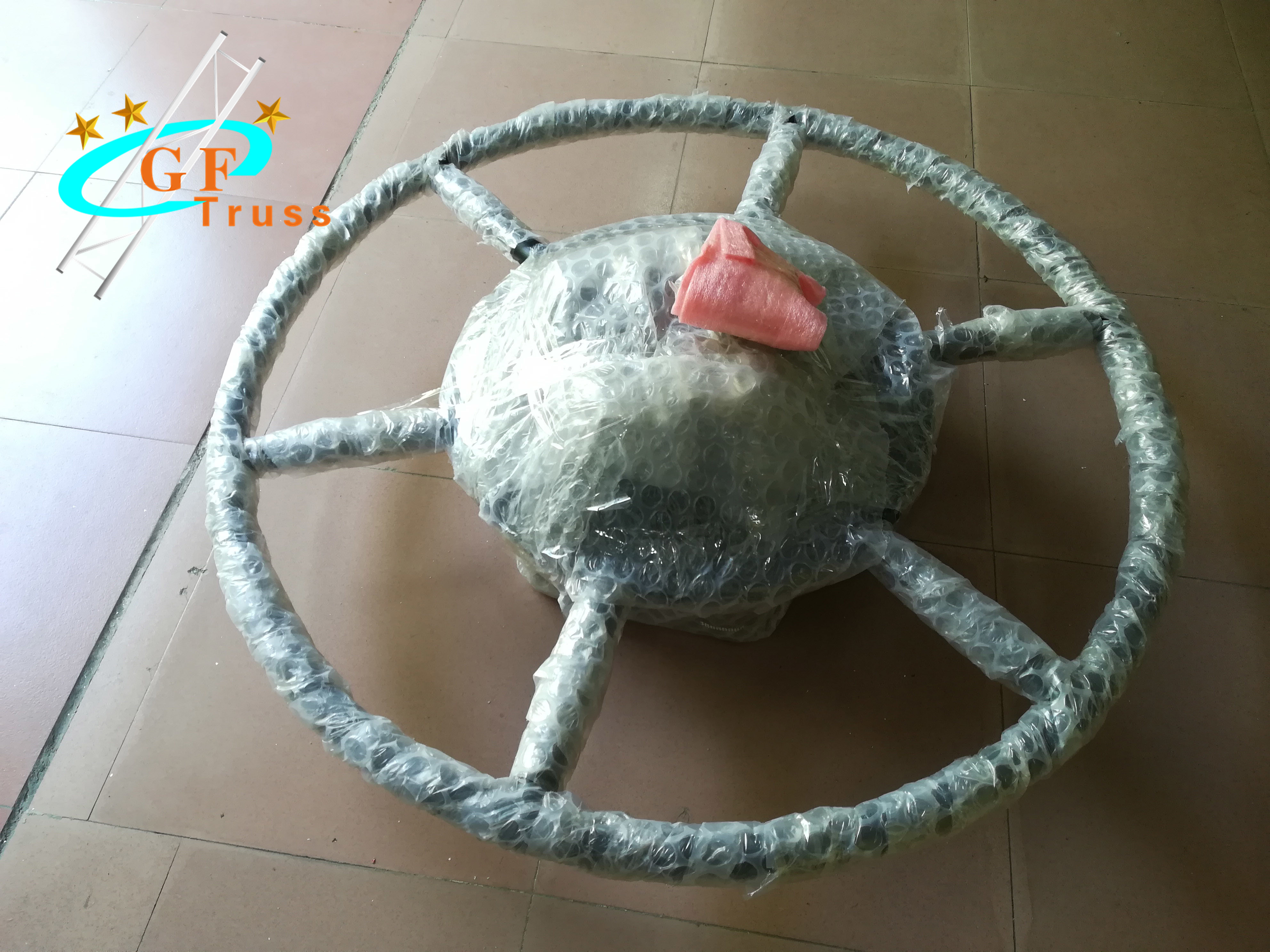 Ceiling 6061 Aluminium Turning Structure Mini Rotating Circle Truss for Hanging Moving Head Light