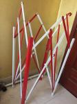 Highway Metal Road Barriers Powder Coated Steel Traffic Barriers Flexible