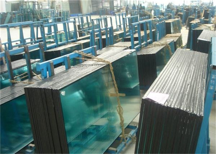Decorative Clear Insulated Glass , Thermal Insulation Glass For Commercial Buildings