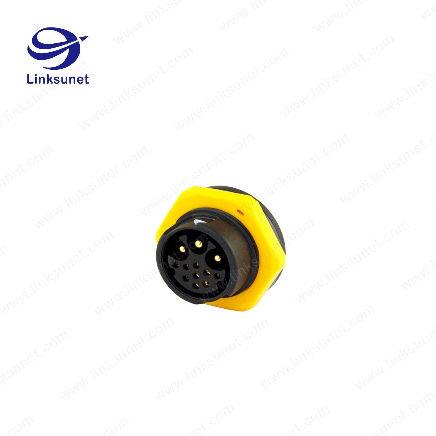 Waterproof USB 2.0 4P Injector Wiring Harness High Flex Cable Connector For Marine