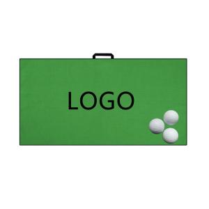 Quality Custom Golf Sport Microfiber Waffle Golf Towel Foldable wholesale