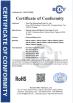 Hangzhou Solong Technology Co.,Ltd. Certifications
