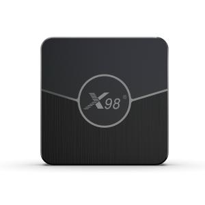Quality Android 11 IPTV Set Up Box TV Box X98 Plus 2.4G 5G WiFi 2GB 16GB S905w2 OEM wholesale
