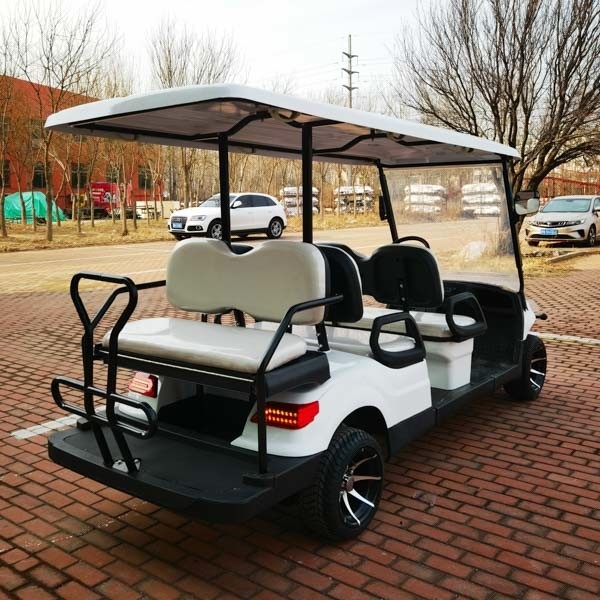 6 Seater Golf Carts Customized Lead Acid Battery Operated For Sale Off Road