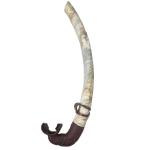 Camo TPU Wet Snorkel Breathing Tube for Freediving