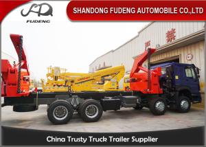 Quality 40ft Side Loader Trailer Italian Hydraulic System 40000 Kilograms Lifting Capacity wholesale