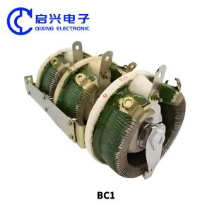 China Disc Glazed Porcelain Variable Resistor BC1 Spiral Arm Rheostat 500W 1KW 1500W on sale