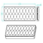 Apollo 20 300*3W LED grow light module for Agriculture Greenhouse, hydro,