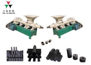 Quality Bbq Charcoal Briquette Making Machine Briquette Extruder Machine 2T/H wholesale