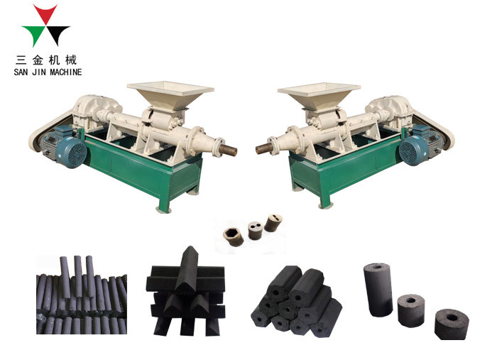 Metal Chip Briquetter Iron Ore Charcoal Extruder Machine