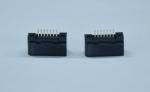 SATA 7p/M DIP 180° 15u'' Wire to Board Connector